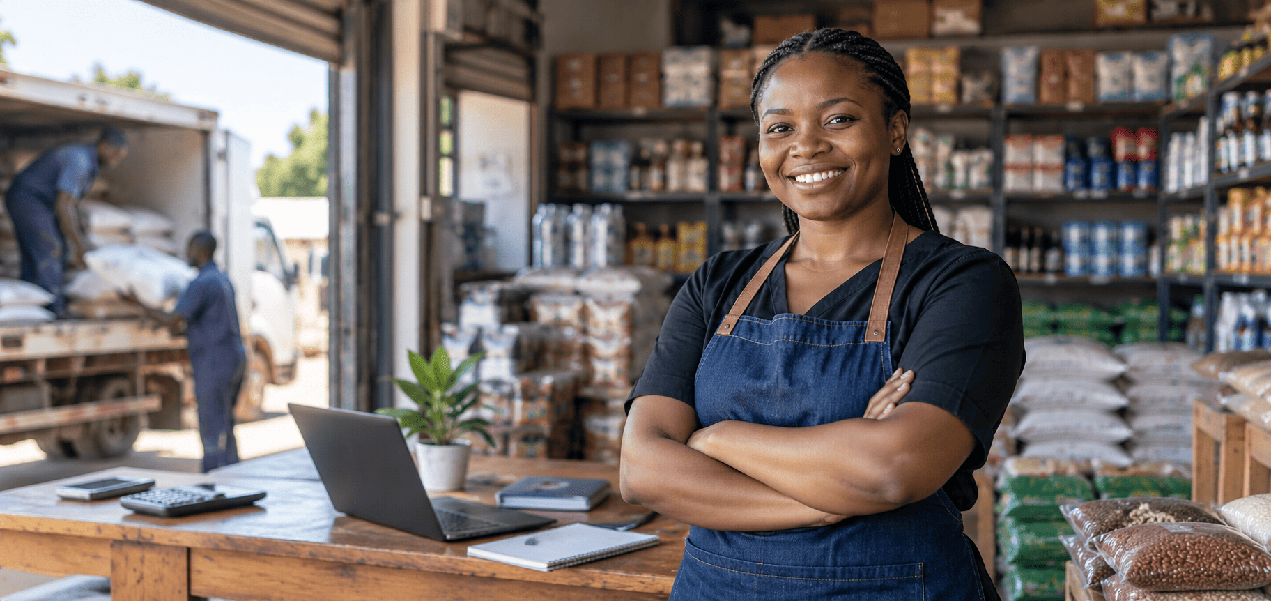 Kenyan entrepreneur growing their business